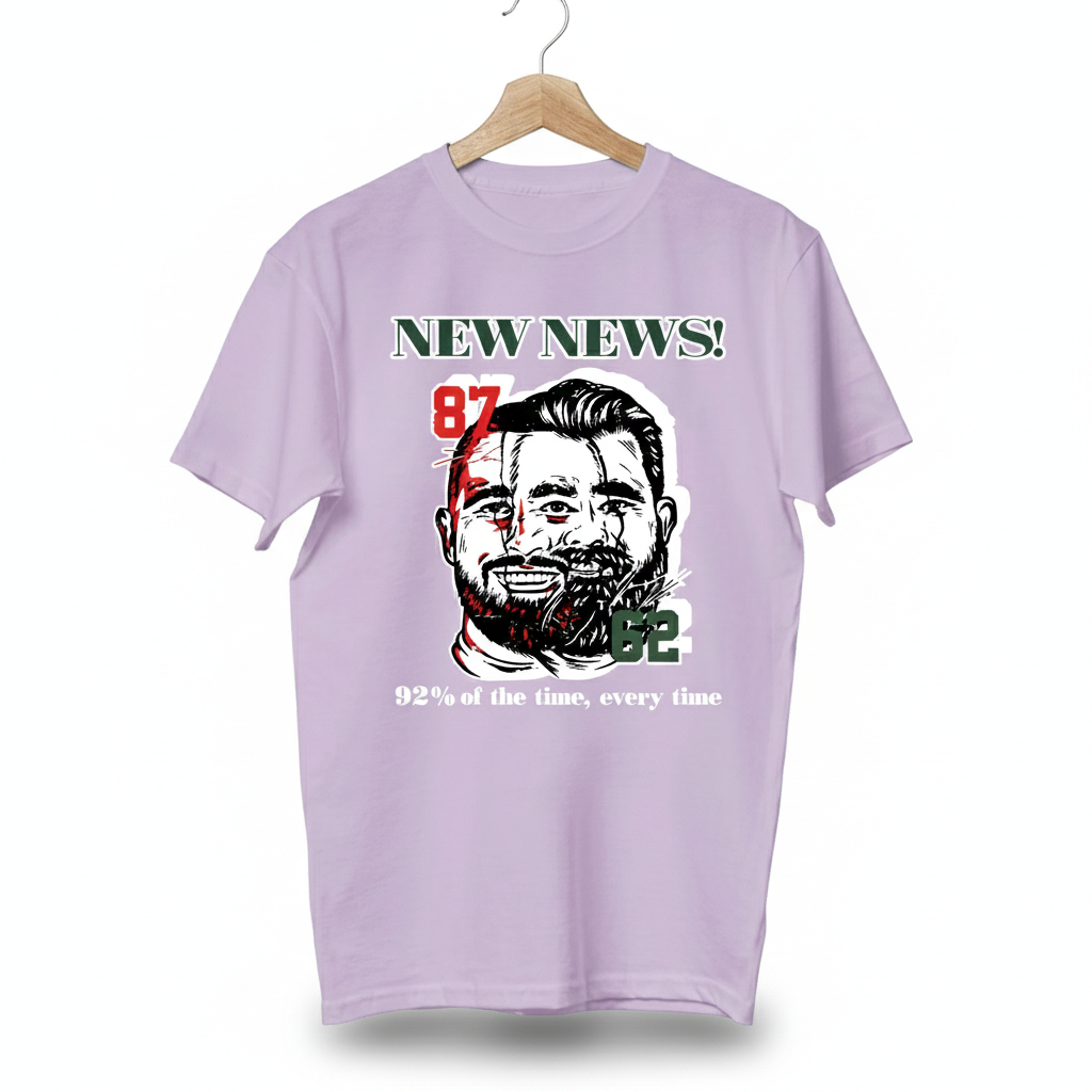 New News New Heights Podcast 92 Of All Time Everytime Shirt, Kelce Brothers Football shirt, Jason and Travis Shirt