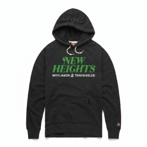 New Heights Podcast Hoodie – Charcoal