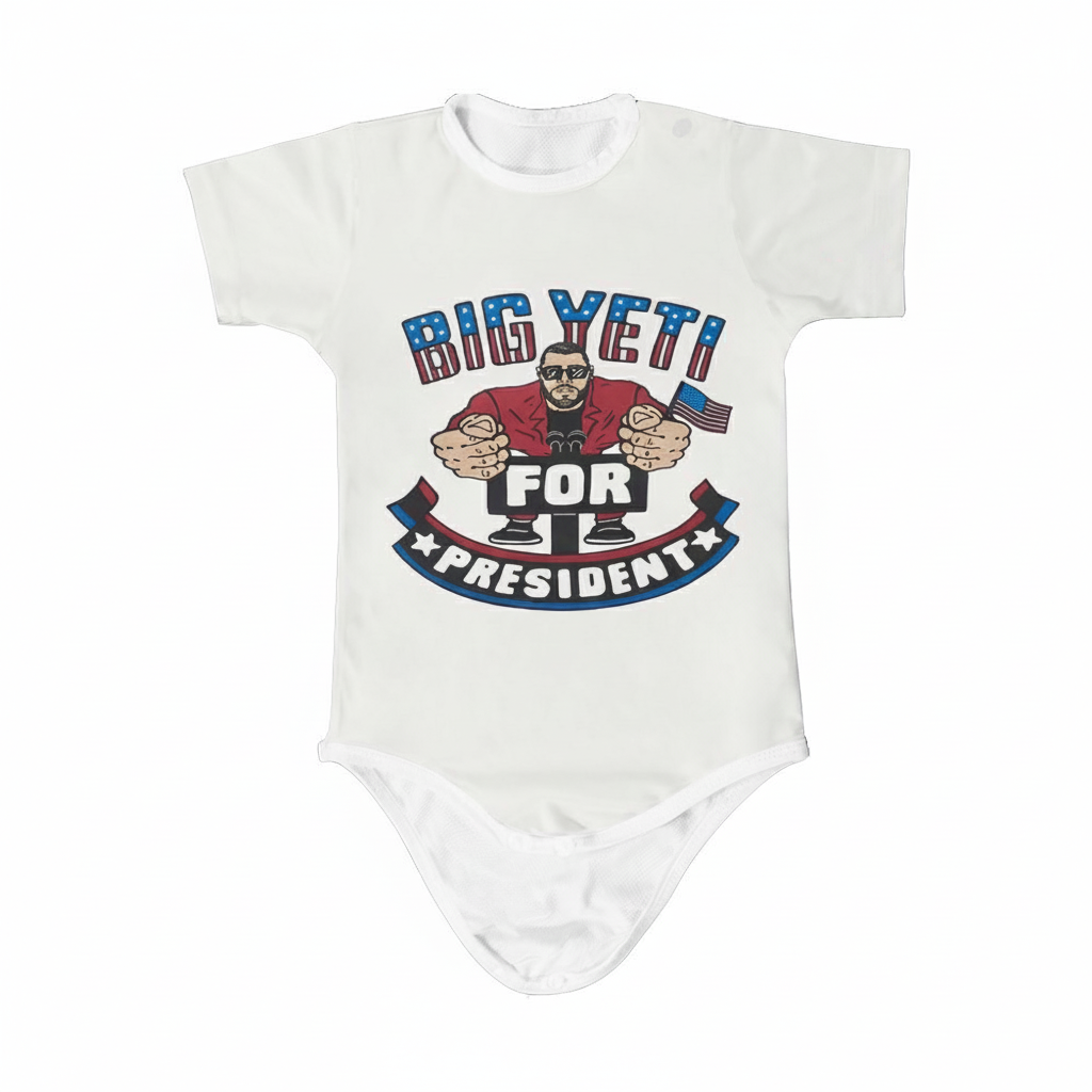 New Heights BIG YETI FOR PRESIDENT – Infant Bodysuit