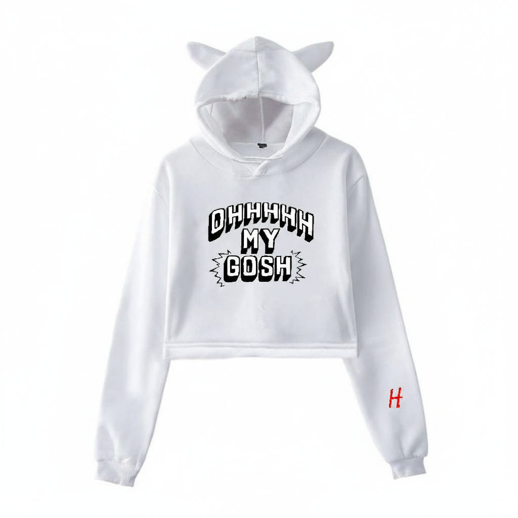 New Heights OHH MY GOSH – Crop Top Hoodie