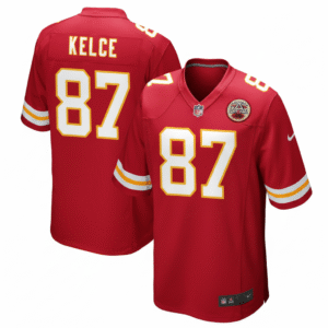 Kansas City Chiefs Nike Custom Game Jersey – Red