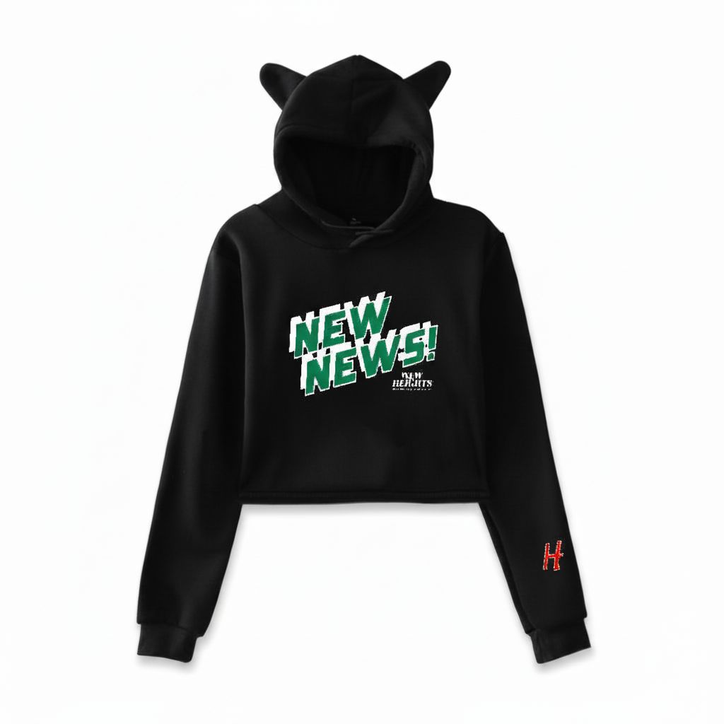 New Heights NEWSV NEWS! – Crop Top Hoodie