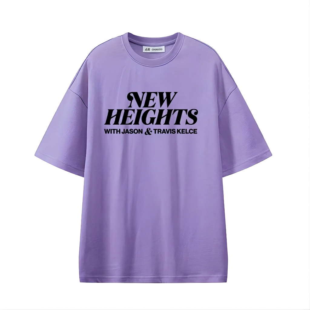 New Heights New Purple Baggy Shirts