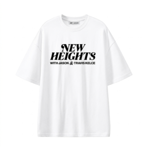 New heights New White Baggy T-shirt