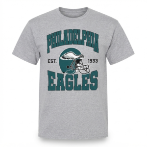 Team Helmet Short Sleeve Football Fan T-Shirt
