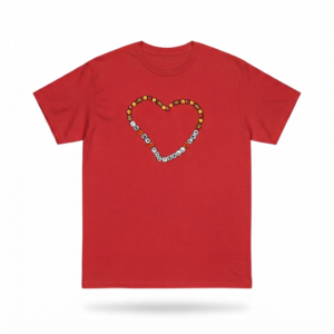 Travis Kelce Kansas City Red Friendship Bracelet T Shirt