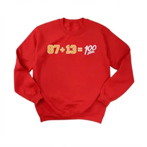 New Heights 100 Red Sweatshirt